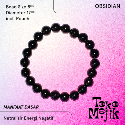 Black Obsidian Bracelet